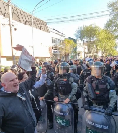 Tensión en Mar del Plata.