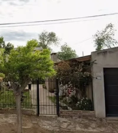 La casa donde fueron encontrados los cuerpos calcinados/ Fuente: Web