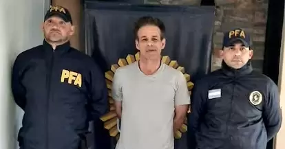 Federico Fred Machado, detenido por la Policía Federal. (Foto: web)