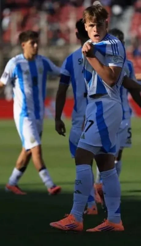Argentina goleó a Nigeria.