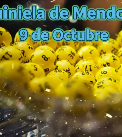 Quiniela de Mendoza 9 de Octubre