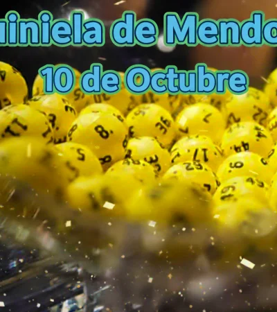 Quiniela de Mendoza del 10 de Octubre de 2025