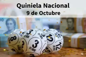 Quiniela Nacional (Ciudad): Todos los resultados de hoy, jueves 9 de octubre de 2025