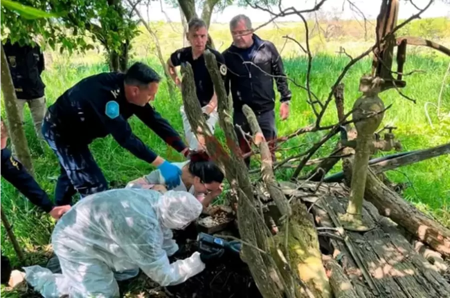 El cuerpo de Daiana fue hallado en un aljibe abandonado.Foto: web