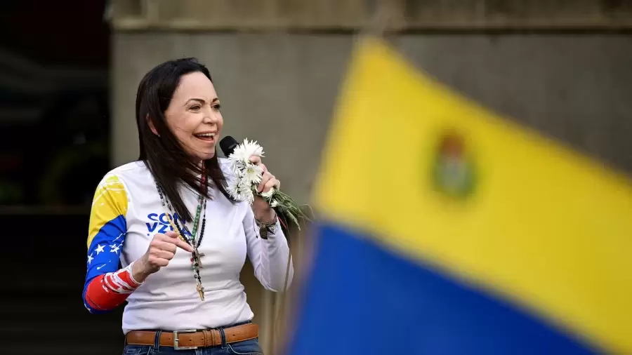 María Corina Machado, líder opositora venezolana.