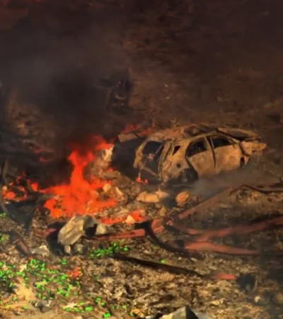 La tremenda explosión dejó un saldo incierto de fallecidos.