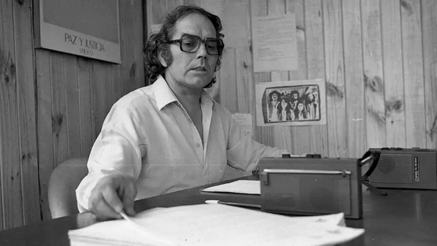 Adolfo Pérez Esquivel, en 1980.