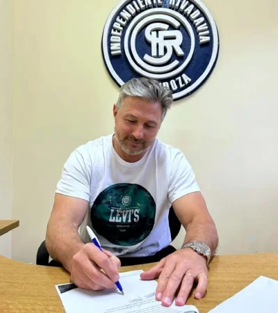 Claudio del Bosco, actual coordinador de Independiente Rivadavia.