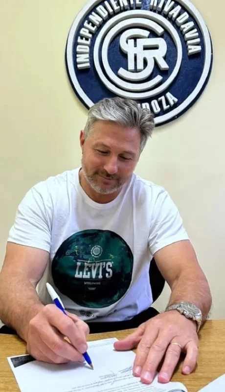 Claudio del Bosco, actual coordinador de Independiente Rivadavia.