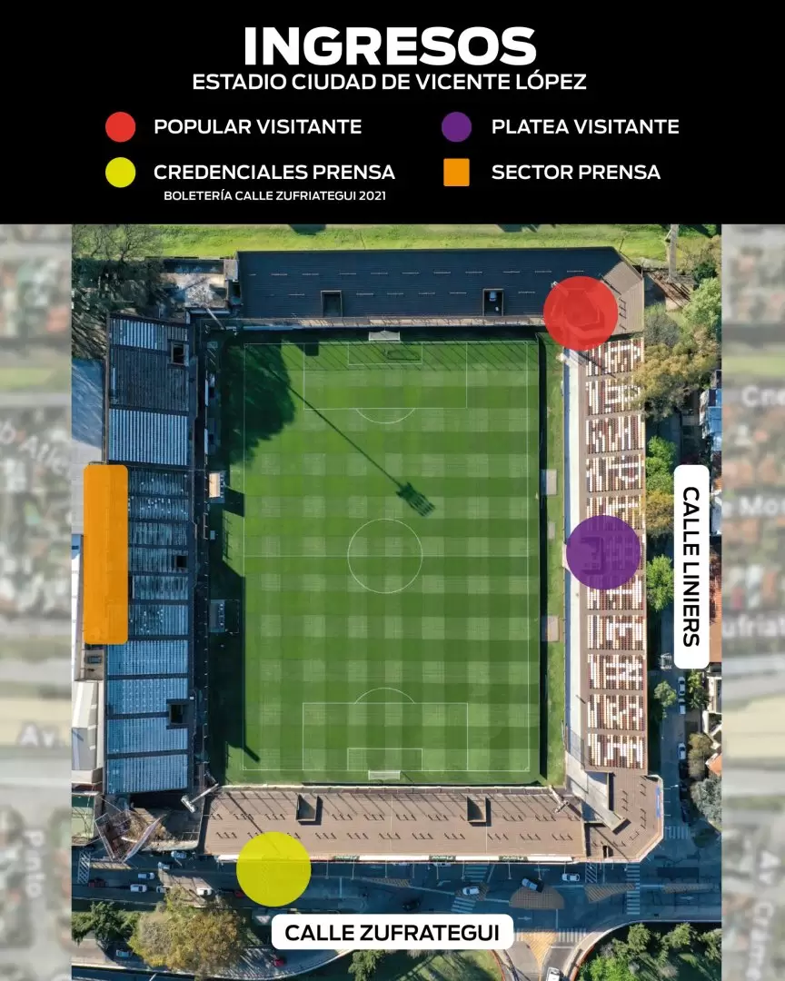 Información importante del partido.