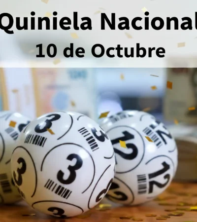 Quiniela Nacional del 10 de octubre