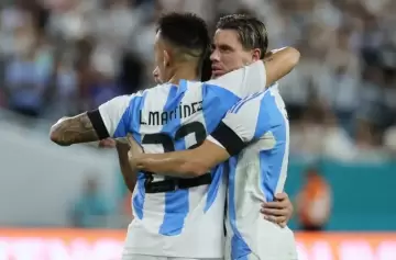 Argentina, sin Lionel Messi, venció a Venezuela