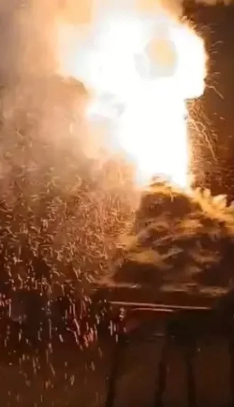 Explotó un volcán y una nena de 10 está grave/ Fuente: Captura de pantalla de video