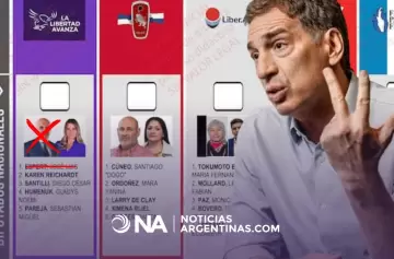 La Cámara Electoral confirmó que Diego Santilli encabezará la lista de La Libertad Avanza