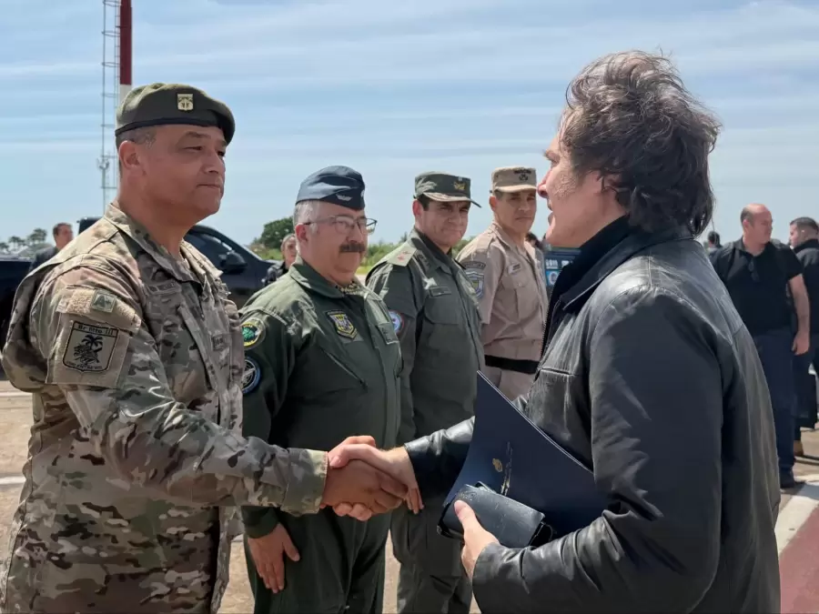 Milei en Chaco/ Funte: X