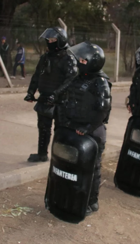 Operativo de seguridad para Independiente Rivadavia- Godoy Cruz/ Fuente: Ministerio de Seguridad de Mendoza