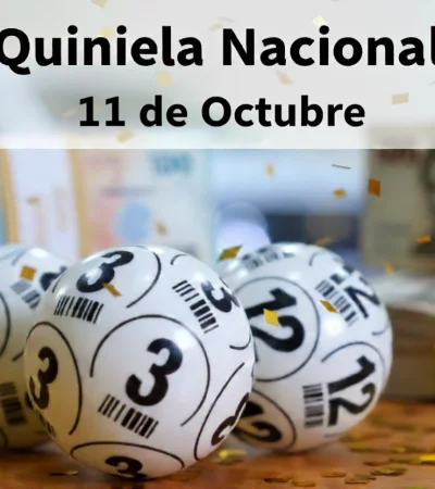 Quiniela Nacional del 11 de octubre