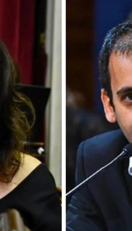 Sabrina Ajmechet e Itaí Hagman, enredados en una disputa en las redes. (Imagen: archivo web)