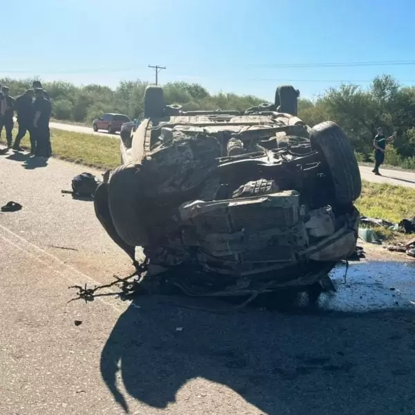 Accidente san luis de los hinchas de Gimnasia y Esgrima/ Fuente: Bomberos de San Luis