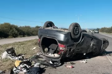 Murieron un hincha y su sobrino en un accidente al volver del ascenso de Gimnasia y Esgrima