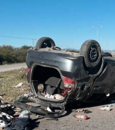 Accidente de hinchas de Gimnasia y Esgrima/ Fuente: Policía de San Luis