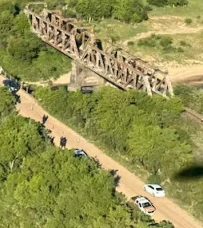 La zona del arroyo Yeruá, en Entre Ríos, donde encontraron el cuerpo con orificios de bala.