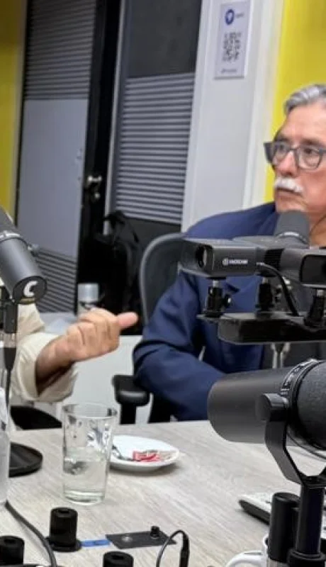 José Lui Ramón en los estudios de Círculo Político