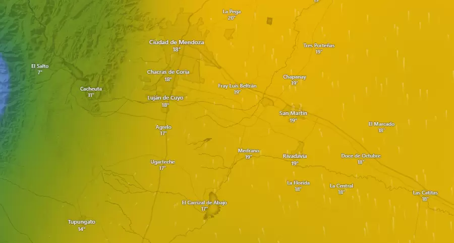 El jueves baja la temperatura