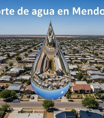 Corte de agua en Mendoza