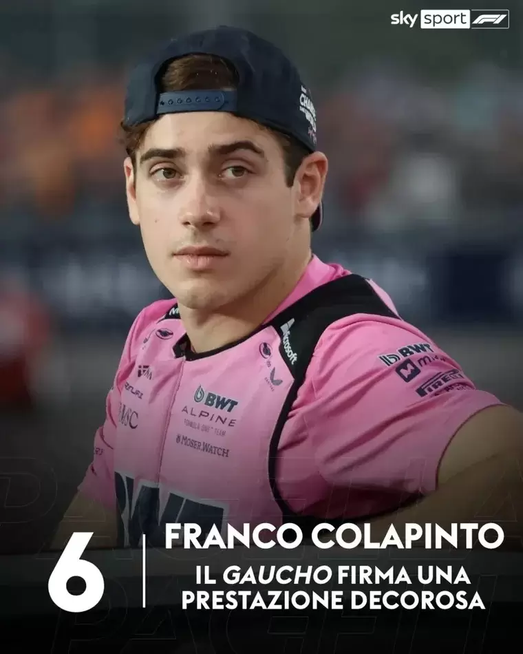 Franco Colapinto recibió un significativo apodo de la prensa europea/ Fuente: X