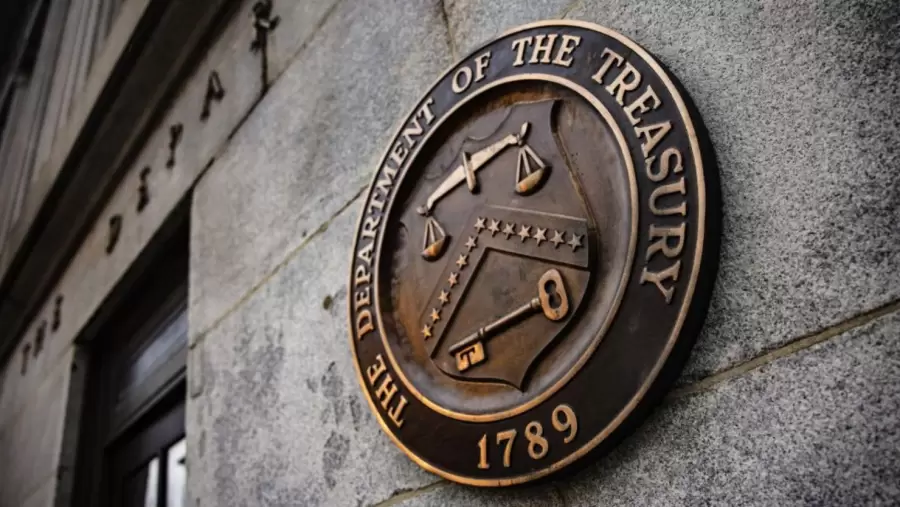 Departamento del Tesoro origen de los fondos