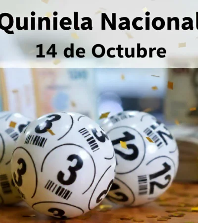 Quiniela Nacional 14 de octubre