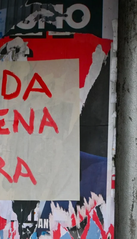 Una de las protestas por el triple crimen de Florencio Varela. (Foto: web)