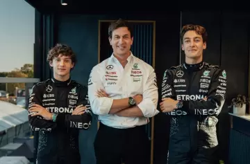 Mercedes asegura su futuro: Russell y Antonelli seguirán hasta 2026