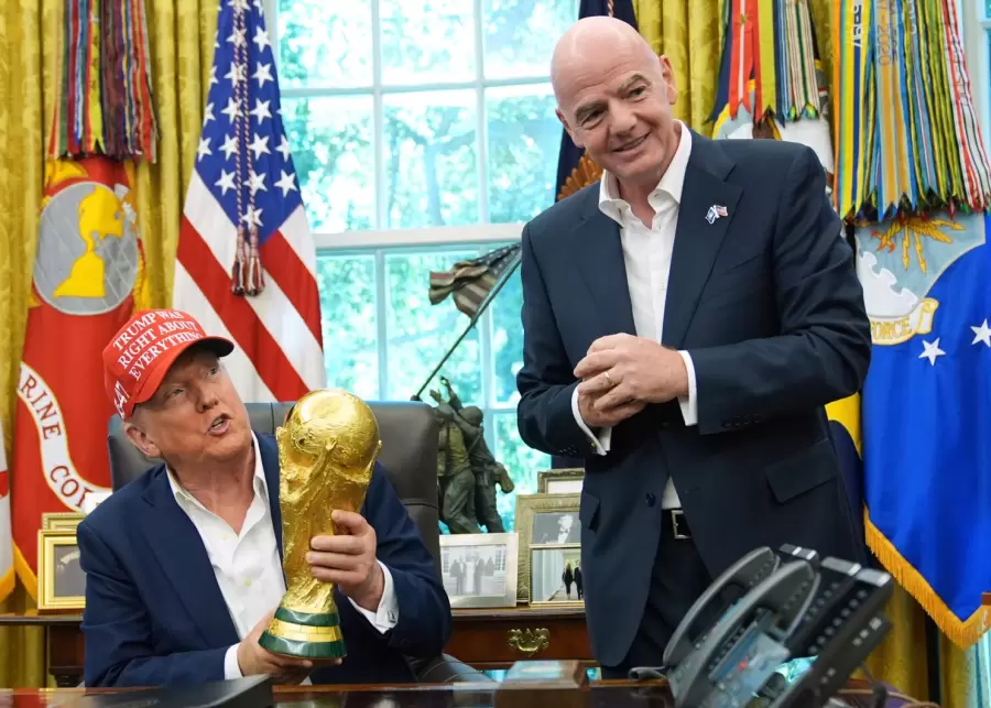 Donald Trump habló sobre el Mundial 2026.