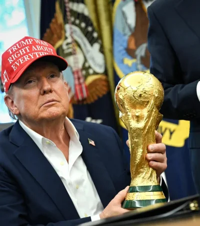 Donald Trump habló sobre el Mundial 2026.