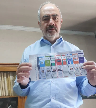 Secretario de la Junta Electoral de la Provincia, Jorge Albarracín.