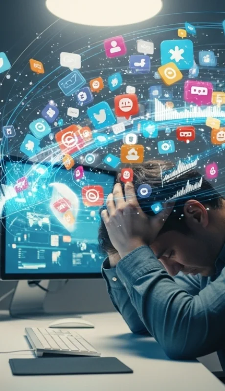 Profesionales de la salud mental proponen estrategias para afrontar agotamiento digital.