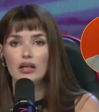 La periodista denunció acoso de parte del economista