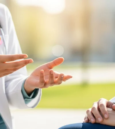 Profesionales de la salud realizaron actividades en el marco del "Octubre Rosa".