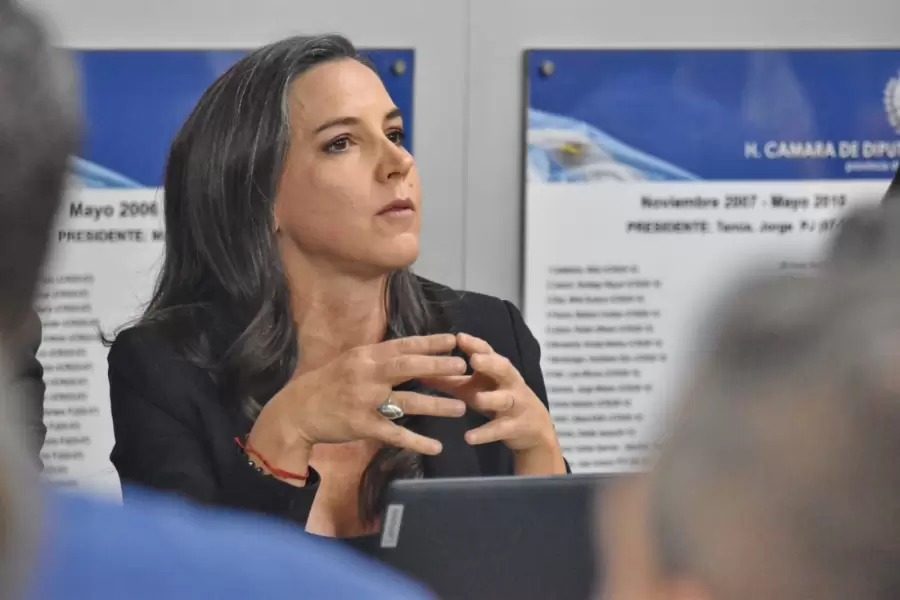 Ministra de Seguridad, Mercedes Rus.