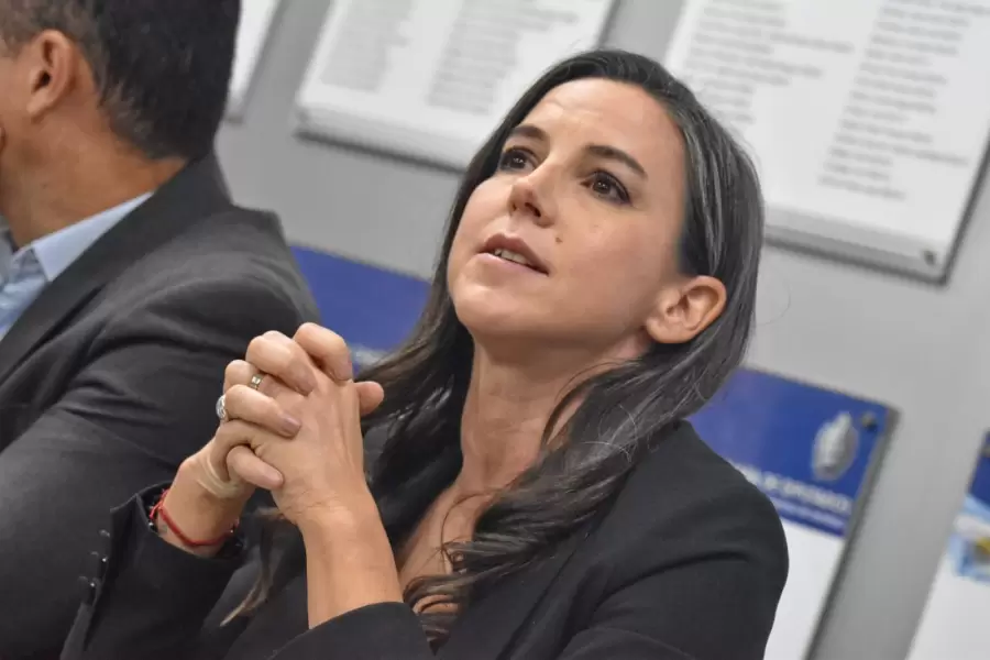 Ministra de Seguridad, Mercedes Rus.