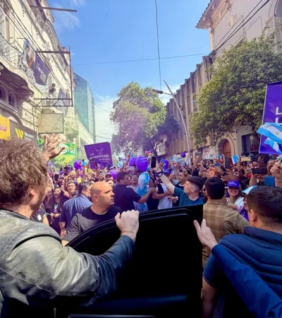 Milei en Santiago del Estero