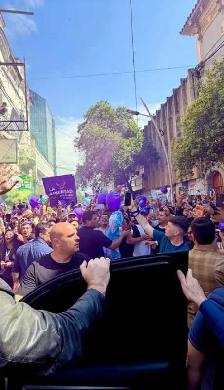 Milei en Santiago del Estero