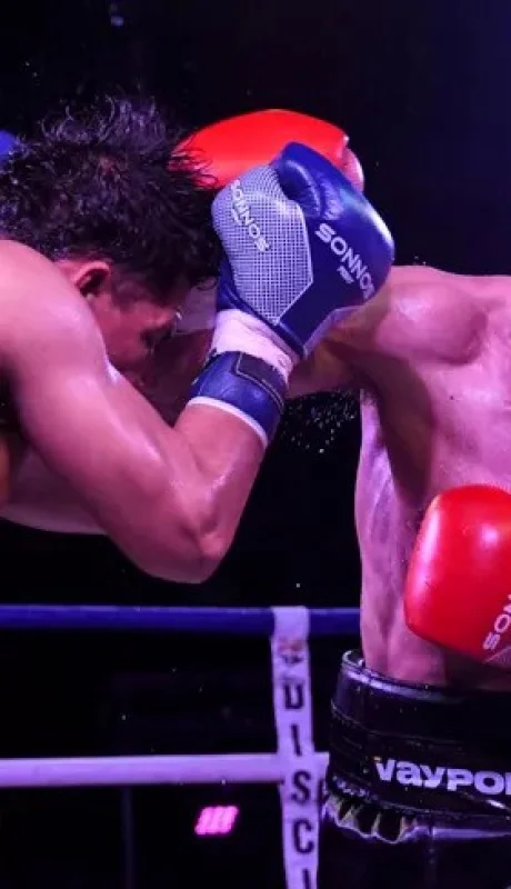 Juan Carrasco volvió al cuadrilátero tras un año de ausencia/ Fuente: Fotos Jorge Márquez