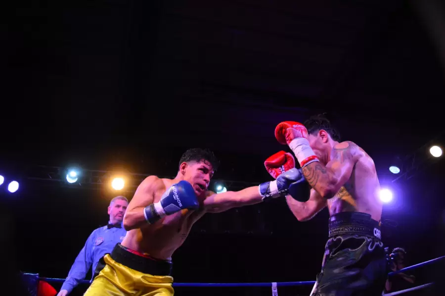 Juan Carrasco volvió al cuadrilátero tras un año de ausencia/ Fuente: Fotos Jorge Márquez