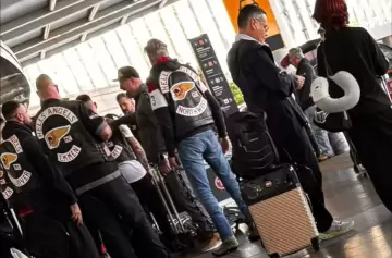 La Plata, zona de guerra: videos de la brutal batalla campal entre los 'Hell Angels' a plena luz del día