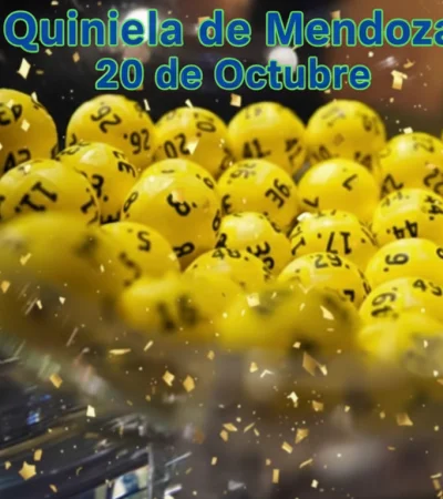 Quiniela de Mendoza del 20 de octubre