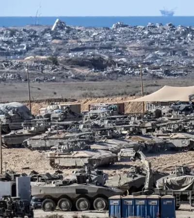 El ejército israelí atacó en Gaza