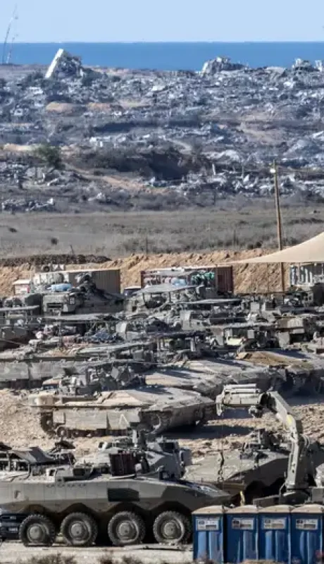 El ejército israelí atacó en Gaza